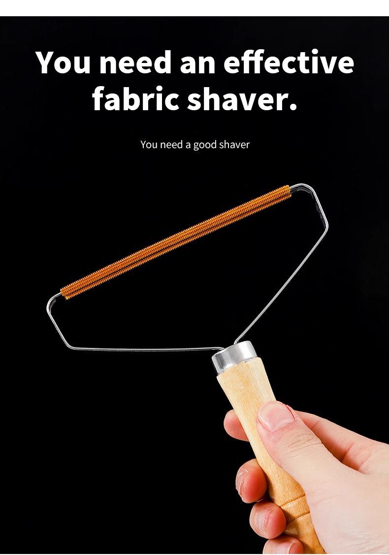 Manual Lint Remover for Clothes - Home Use Hairbrush for Woolen Fabrics, Pilling Solution for Large Items