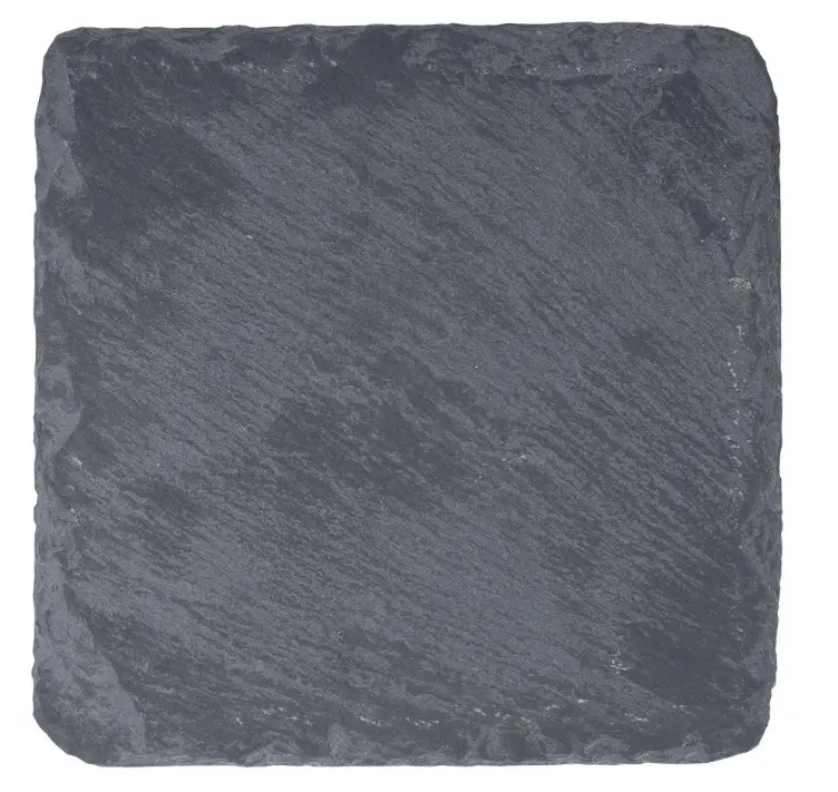 Creality Black Square Stone Coasters, Coaster for Desk