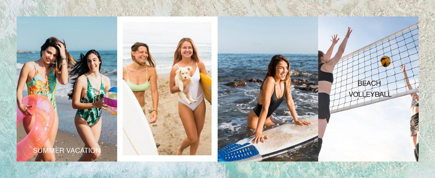 Curvy-faja Women's One Piece Swimsuits Tummy Control Cutout Sleeveless Bathing Suit Quick Dry Breathable Fabric Adjustable Fit High Stretch Swimwear