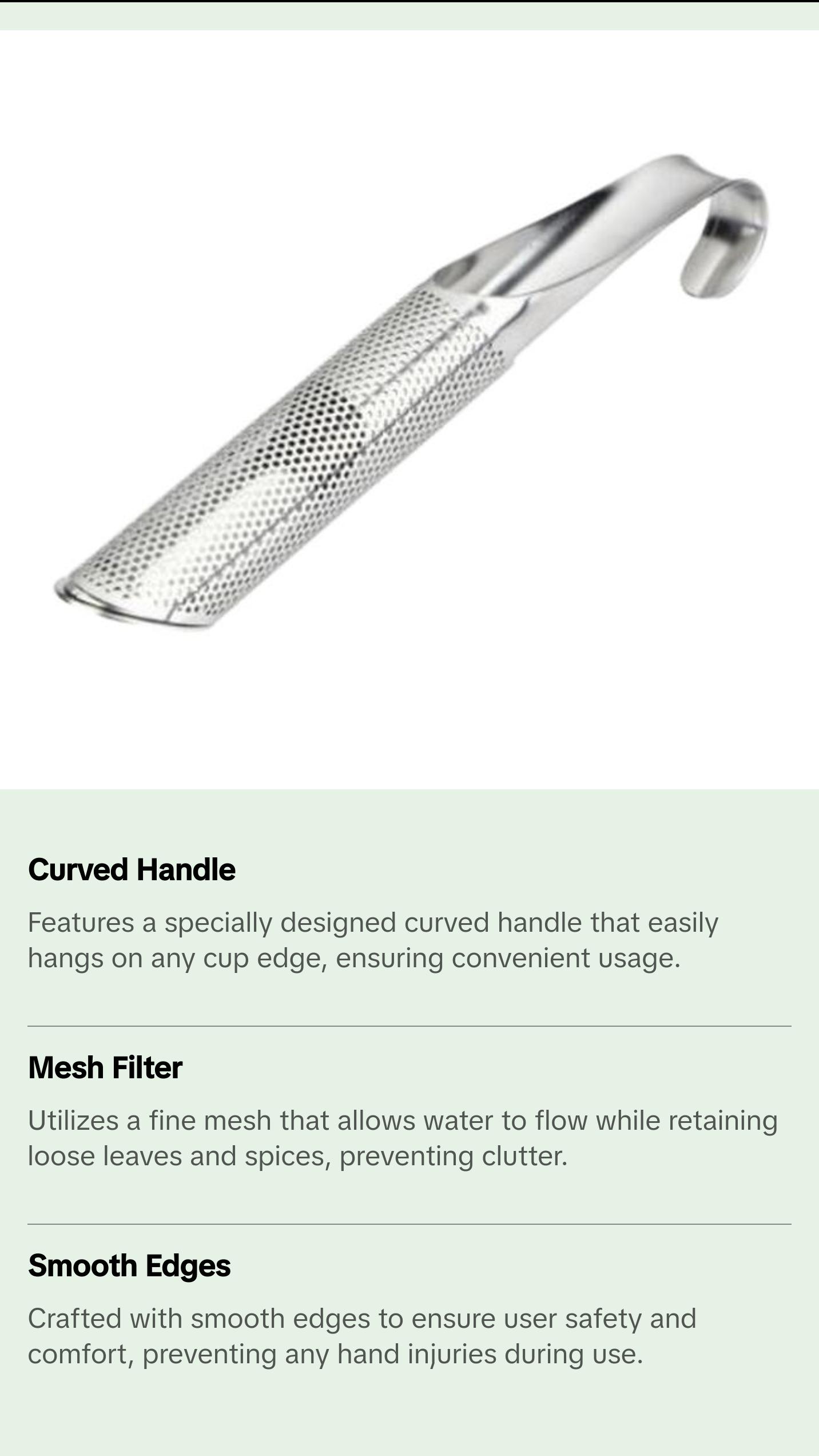 Stainless Steel Tea Strainer