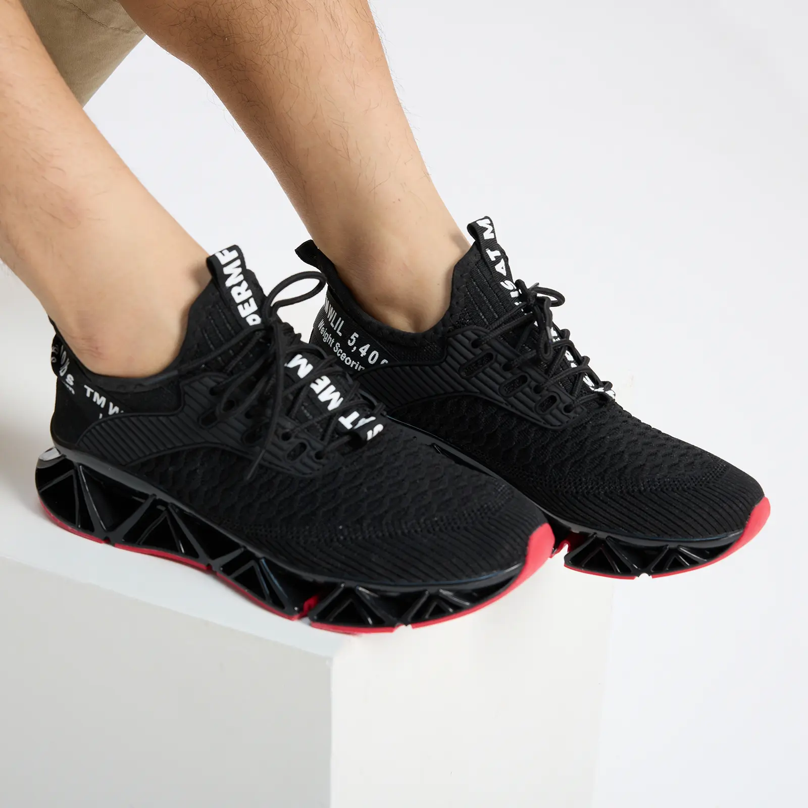 Men's EVA Upper Blade Sneakers - TPU Sole, Breathable, Non-Slip, Fashionable Casual Trainers for Gym, Outdoor Sports, Ideal for Runners Athletic Running Shoes Athletic Shoes Athletic Shoes parke x target collab shoes to buy 2026 real shoes penny items