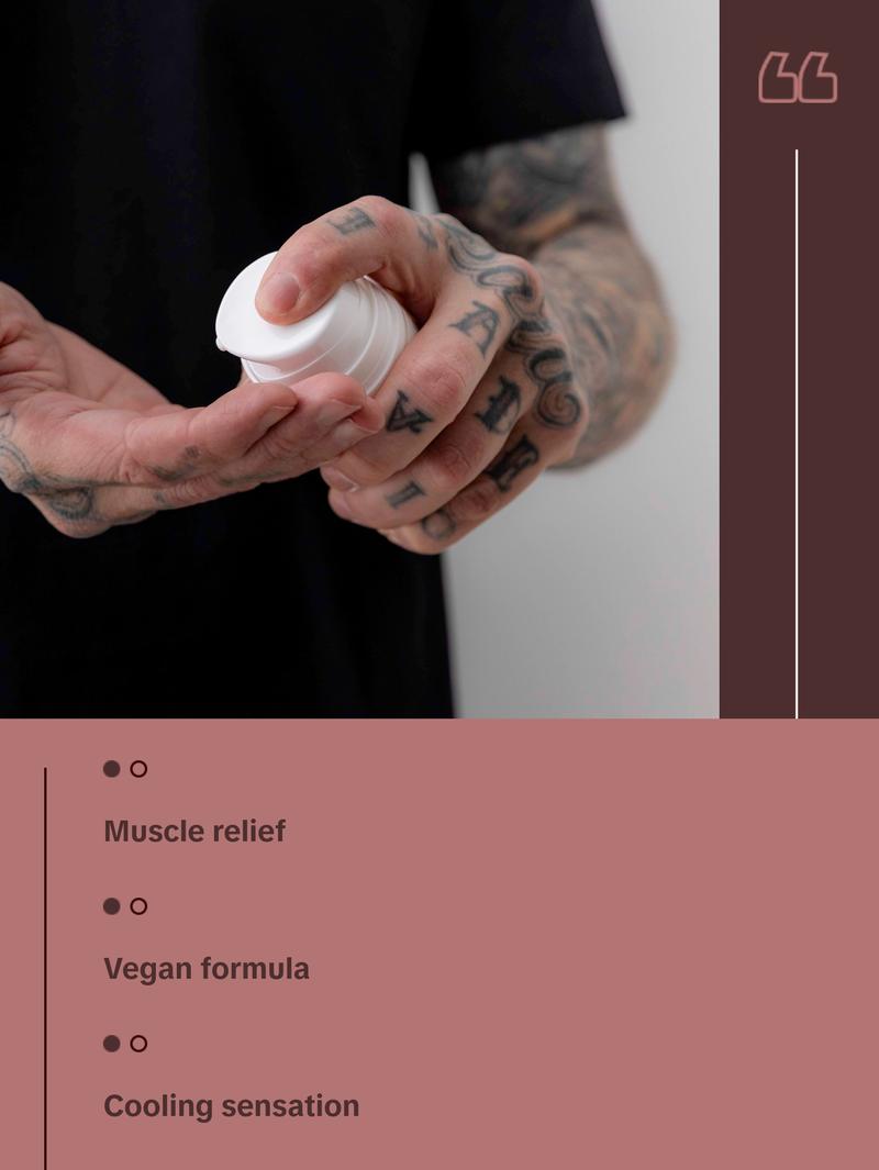 Muscle Therapy Cream Body Care Blend Moisturizers Moisturizing Vegan  Moisture Hydrating Recovery