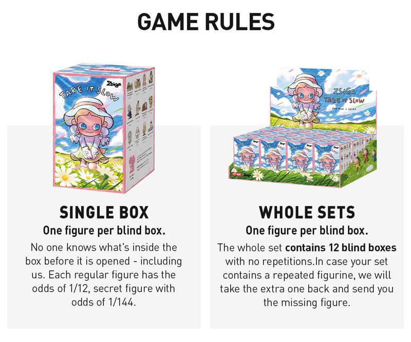 POP MART Zsiga Take It Slow Series Figures