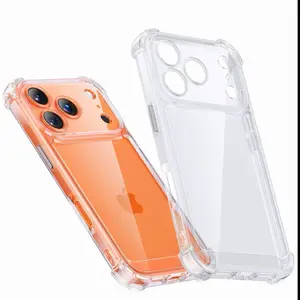 Clear Cover for iPhone 17 Pro Max - Protective Case with Enhanced Camera Cutout & Slim Design