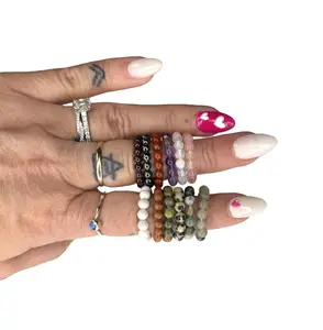 Crystal Stretchy Ring