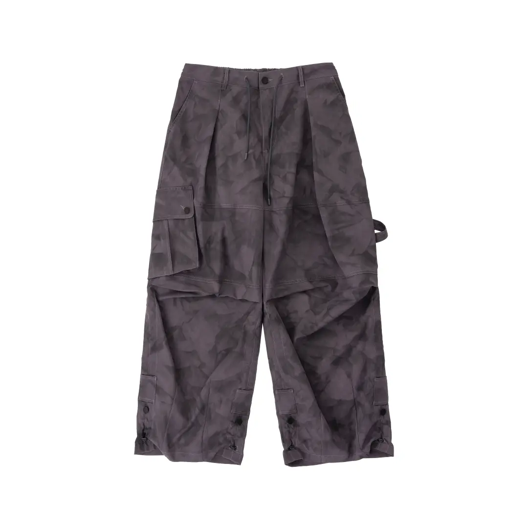 Brush Camo Cargos - Purple Tonal