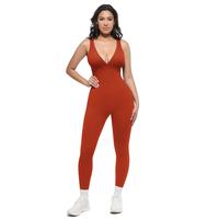 Deep V Shapewear-Cinnabar
