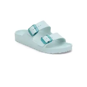 Birkenstock Arizona Stealth Buckle EVA In Surf Green