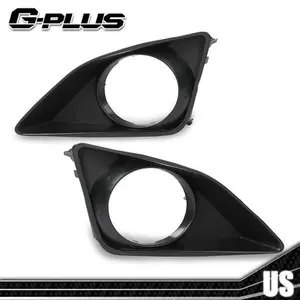 Fit For 2009-10 Toyota Corolla Fog Light Trim Set Left+Right w/ Fog Light Hole