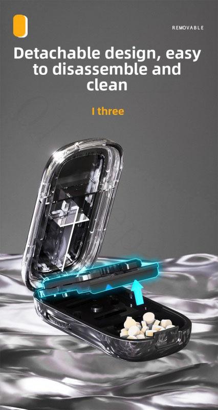 Adjustable Pill Cutter Splitter for Tiny and Small Tablets, Cutting into Pills to 1/2 and 1/4, featuring Precise Alignment Functionality,Holiday Haul