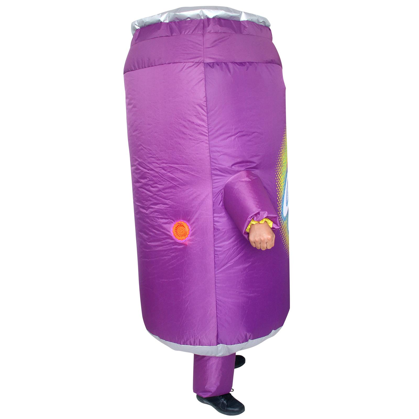 Disfraces inflables para bebidas para adultos, traje de bebida hinchable, divertido disfraz para Halloween, café, cerveza, refresco