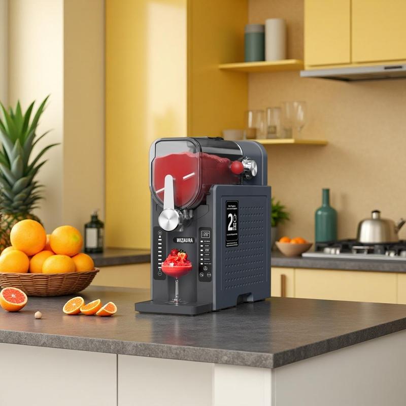[New Year Gift] WizAura Slushie Machine – Best Party Gift, 54oz No Ice Needed, 6 Preset All-in-One Frozen Drink Maker w/ Auto-Clean & Temp Display | Perfect for Margaritas, Smoothies, Ice Cream, Milkshakes