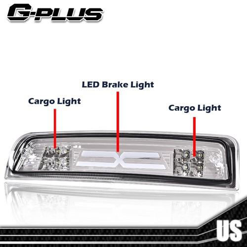Fit For 2009-2018 Dodge Ram 1500 2500 3500 LED 3rd Third Brake Tail Light Cargo Lamp Clear