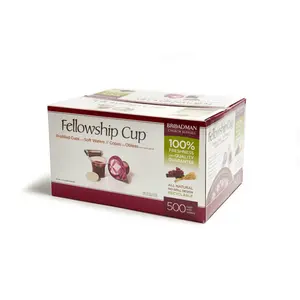 Fellowship Cup ® – pre-filled communion cups – juice and wafer – 500 Count Box