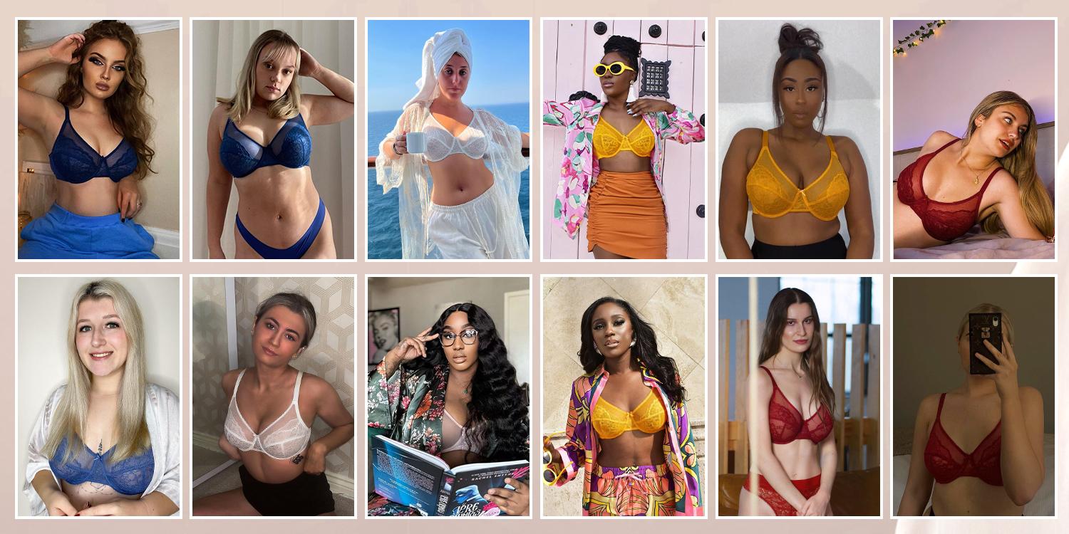 HSIA Enchante Floral Lace Unlined Underwire Plus Size Unpadded Full Coverage Bra Set 2 Pack Womenswear SpringStatements