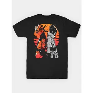 🥇 NARUTO Shirt 220g Cotton T-Shirts Easy-Care Crew Neck T-Shirt for Busy Lifestyles Short Sleeves Machine Washable Low Maintenance