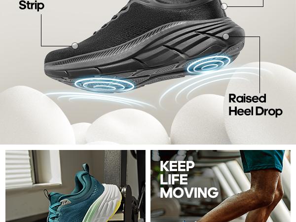 NORTIV 8 Men's Lifestyle Sneakers - Casual Footwear for Running and Walking