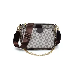 Fashion World PM Monogram 2-in-1 Crossbody Bag