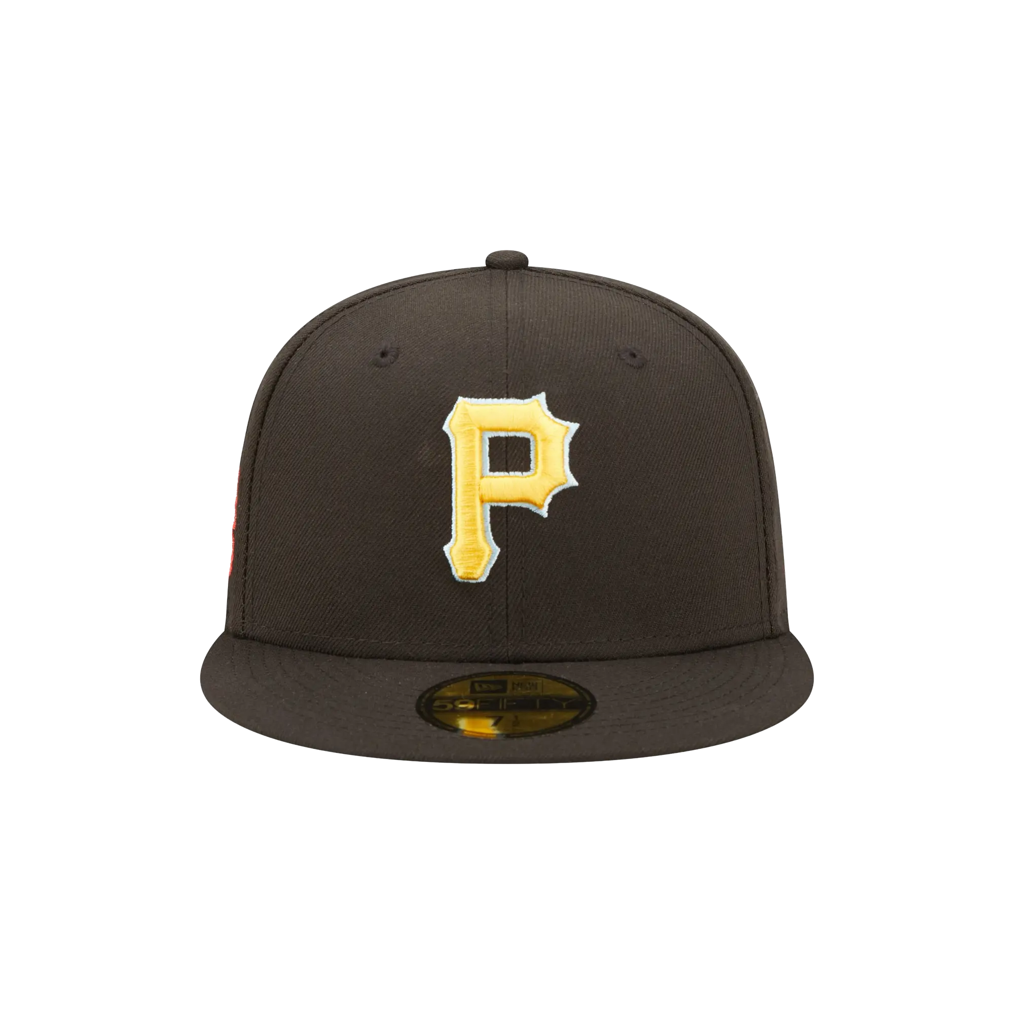 59FIFTY Pittsburgh Pirates 76th World Series Cloud Under Fitted Hat "Walnut / Sky Blue - Under Brim" NE809