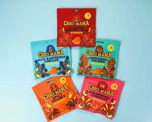 Chici Mama Variety Pack - Electric Cherry Cola , Blue Raspberry Limeade , Strawberry Lemonade , Spicy Chamoy , Cinnamon Churro