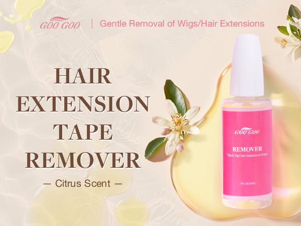 GOO GOO Fast Acting Tape in Extension Remover, Wig Glue Remover Professional Salon Quality