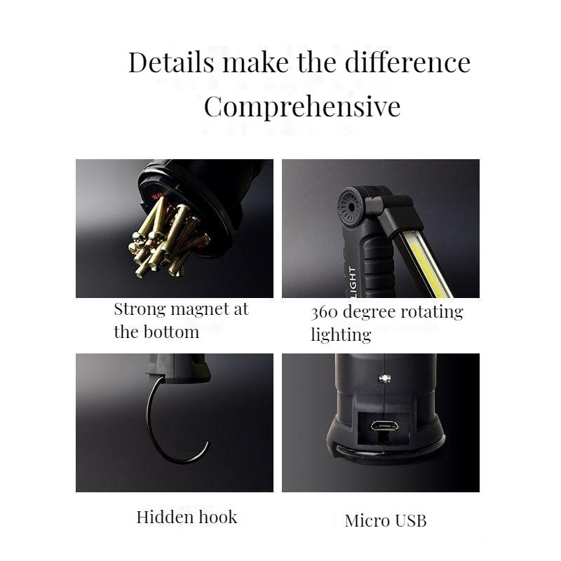 Multi functional outdoor strong light flashlight outdoor camping light