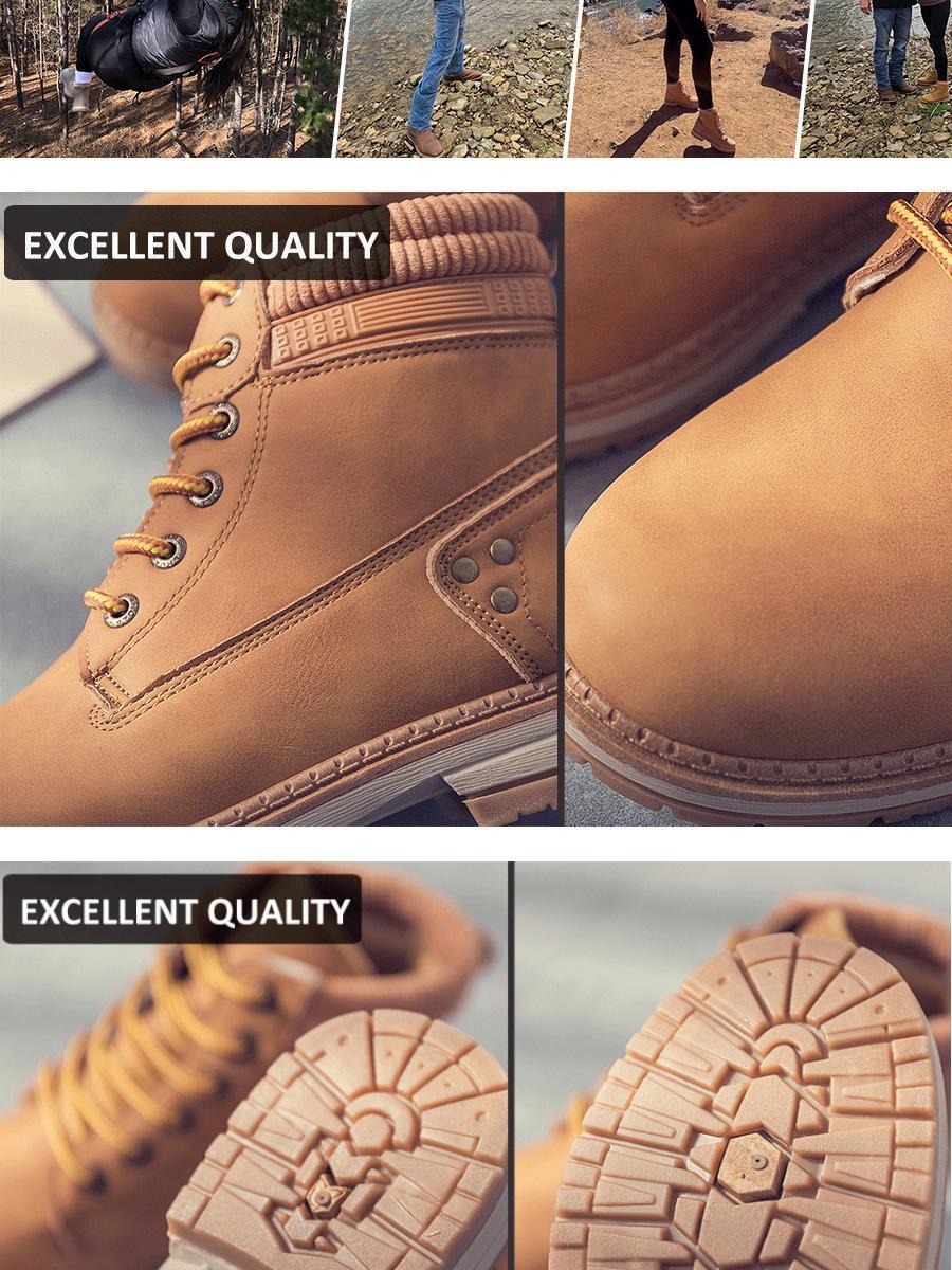 Athlefit 2025 New Style Fashion Women's Waterproof Hiking Combat Boots - Lace-up Low-top Short Boots - Ankle Guard Boots - Women's Winter Boots - Comfortable Casual Outdoor Shoes - Girl's Style SpringStatements