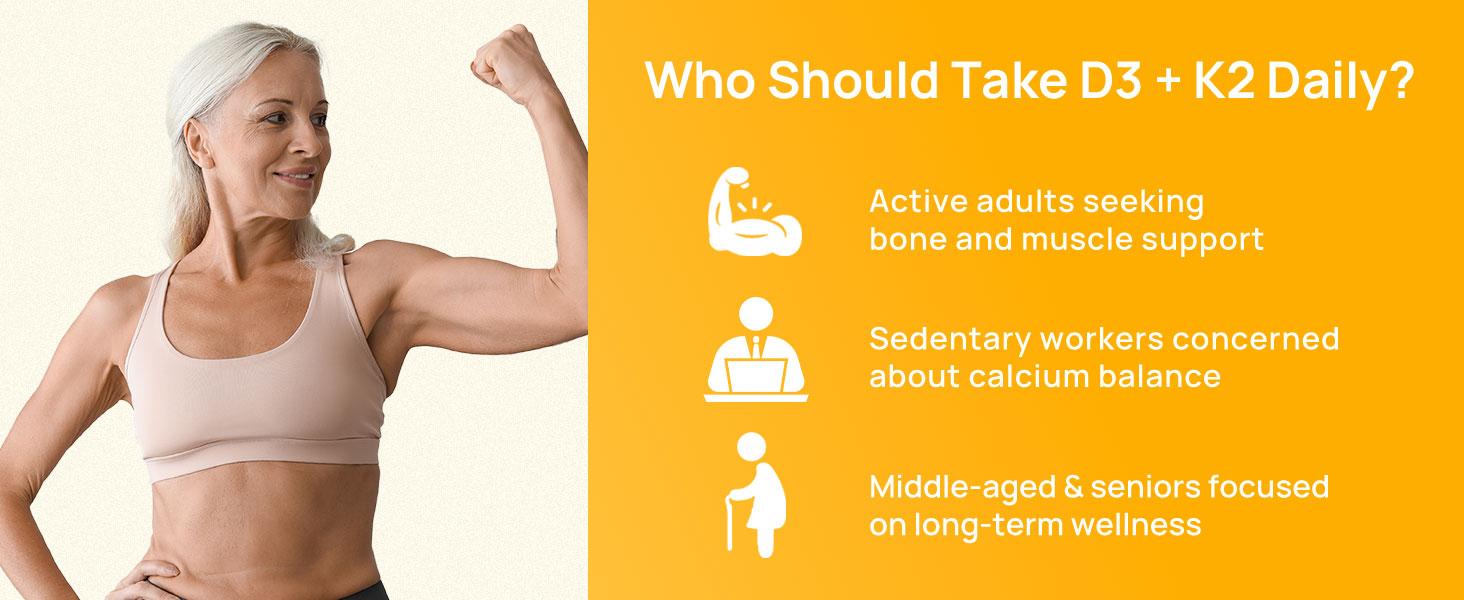 Selerb Vitamin D3 K2 – 10,000 IU D3 + 200 mcg MK-7 with Virgin Coconut Oil – Bone, Heart & Immune Support – 120 Softgels High Potency Supplement Daily Dietary Supplement Curated Supplements Lean Muscle Booster