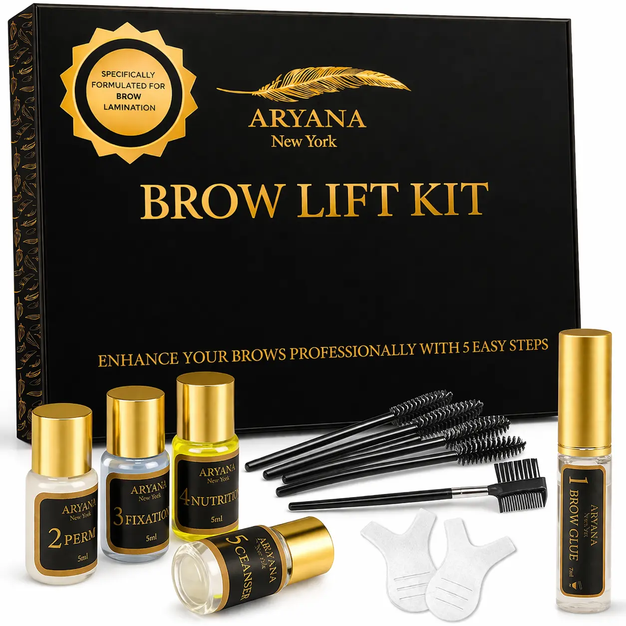 ARYANA New York Eyebrow Lamination Kit - Brow Lift Kit