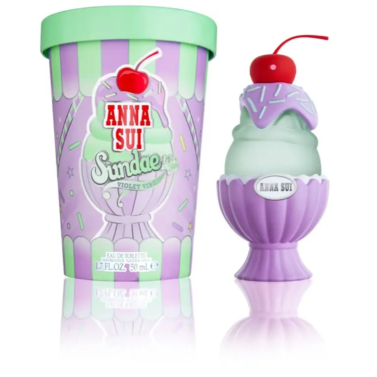 Anna Sui Sundae Violet Vibe EDT – Eau de Toilette Spray 1.7Fl. Oz / 50ml