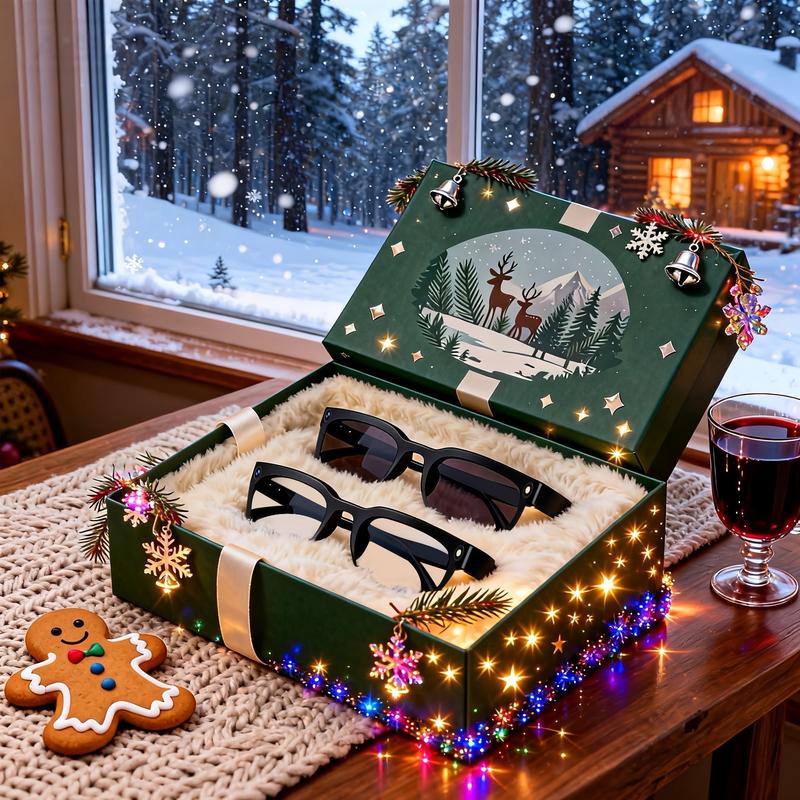 Smart AI Camera Glasses with 8MP Photochromic Lenses ,Button Touch Adjustment for Travel Outdoor Adventures Hands-Free Photography 160+Languages Real-Time Translation Bluetooth Wireless Wearable Video Recording UV Protection