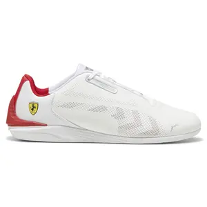 PUMA Mens Scuderia Ferrari Drift Cat Decima 2.0 Lace Up Sneakers Shoes Casual - White