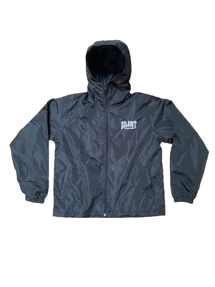 SS25 BLACK WINDBREAKER JACKET