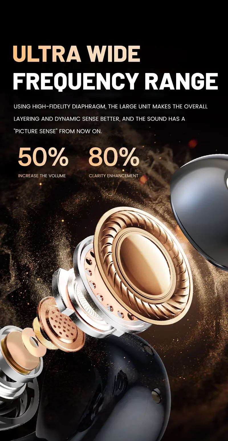 Flexible C-Bridge open-ear earbud design