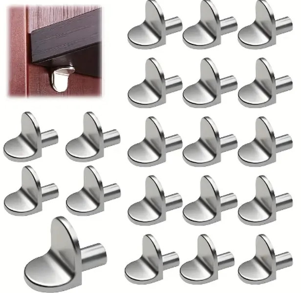 Alloy Shelf Support Pegs, 10 Pieces Alloy Shelf Support Pegs, 10 Pieces