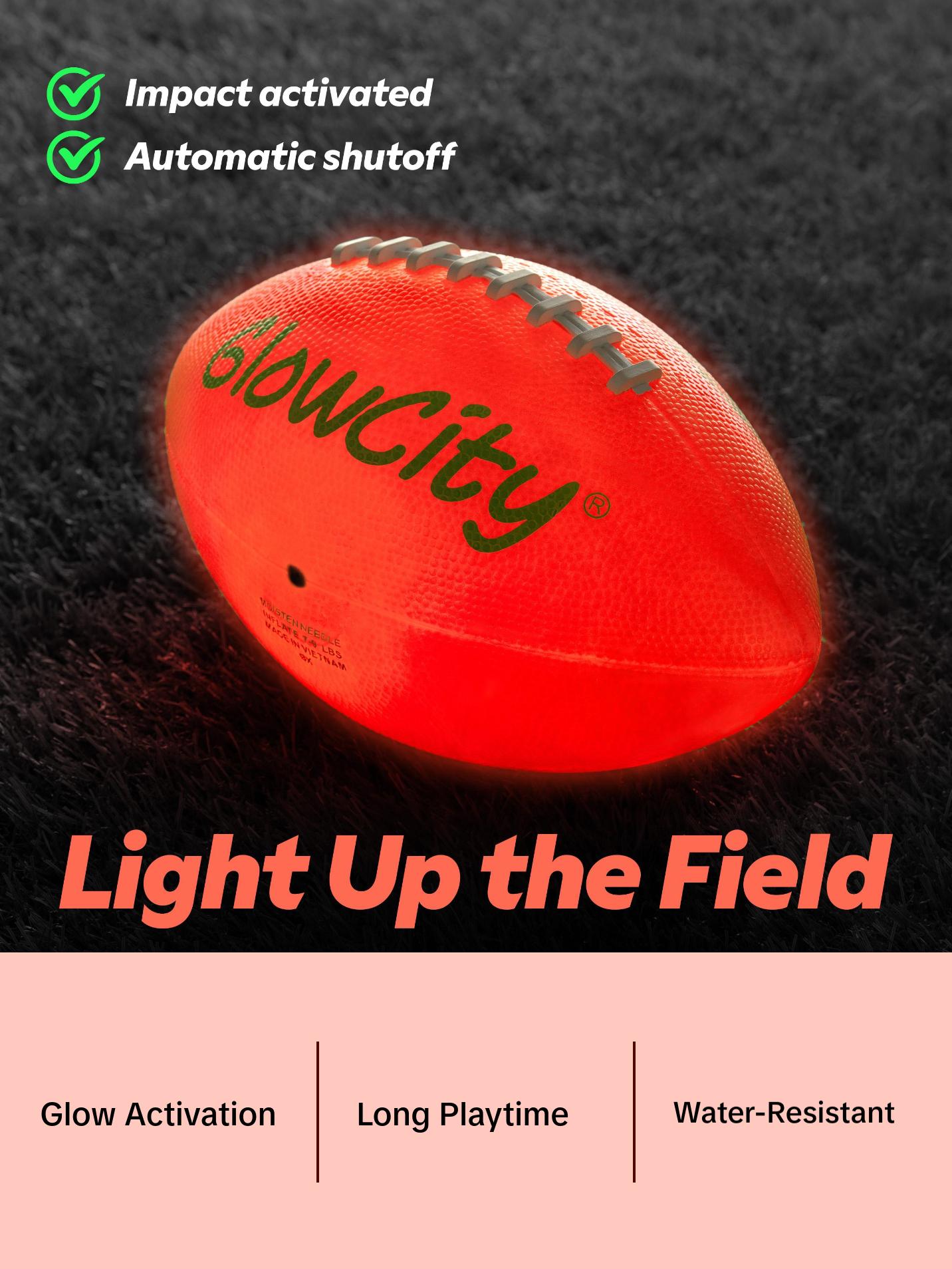 Glow in the Dark Light Up LED Football