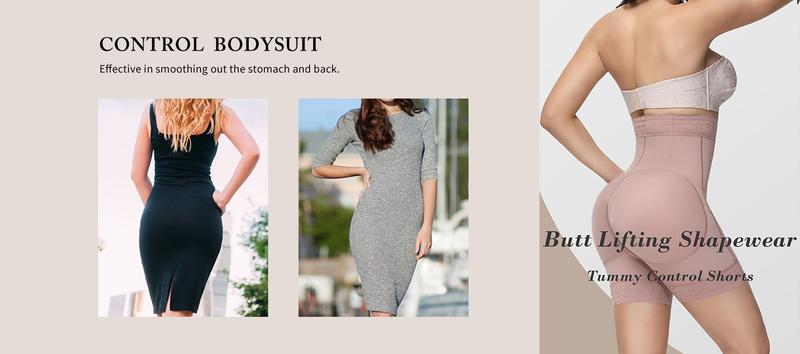 Curvy-faja Butt Lifter Control Panty Underwear High Waisted Shorts Comfortable Shapewear Womenswear Breathable Smooth Zipper