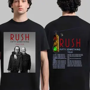 Rush Extends 2026 Fifty Something Tour T-Shirt