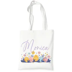 Personalized Easter Baskets Tag Custom Easter Basket Name Bunny Basket Name Tags Easter Baskets Decoration for Boys Girls