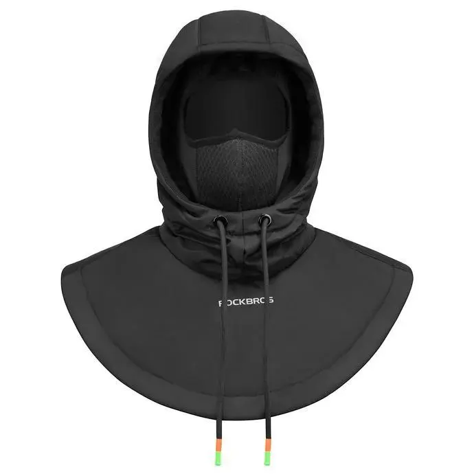 ROCKBROS Thermal Fleece Balaclava for Men, Heavy Polyester Winter Hat, Windproof & Breathable Full Coverage Gear for Ski & Bike Helmets, Full Face Balaclava Sports & Outdoor Hats, Ski Mask Sports & Outdoor Hats