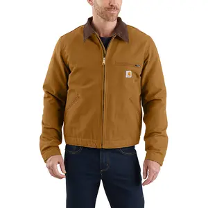 Duck Blanket-Lined Detroit Jacket Brown Duck Blanket-Lined Detroit Jacket Brown