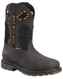 Double H Men's 11" Phantom Rider Waterproof Western Work Boot Composite Toe - Ph5020