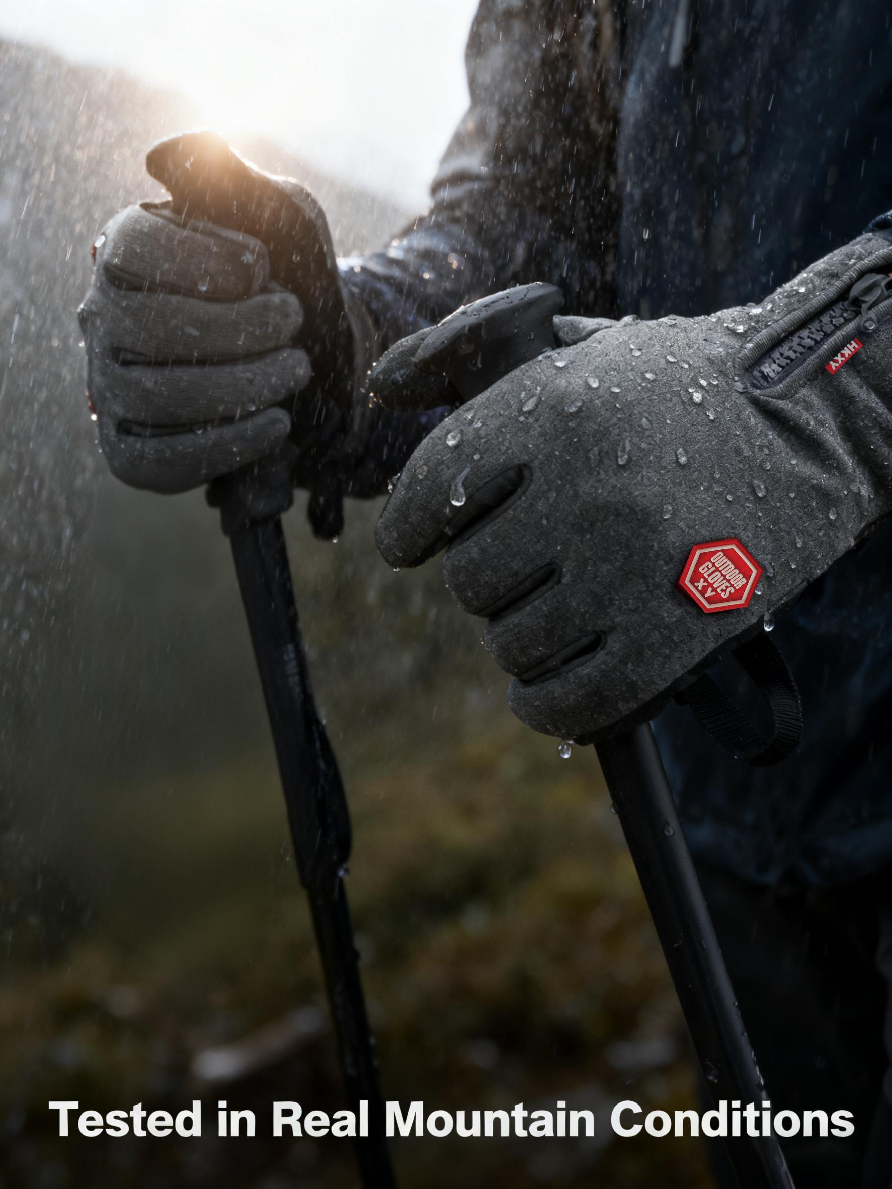 Touchscreen Gloves Winter Must-Have! Windproof, Waterproof & Anti-Slip! Perfect for Skiing & Cycling! Ultimate Outdoor Warmth - Never Have Cold Hands Again! #WinterEssentials #SkiGear #WarmGloves #OutdoorAdventure