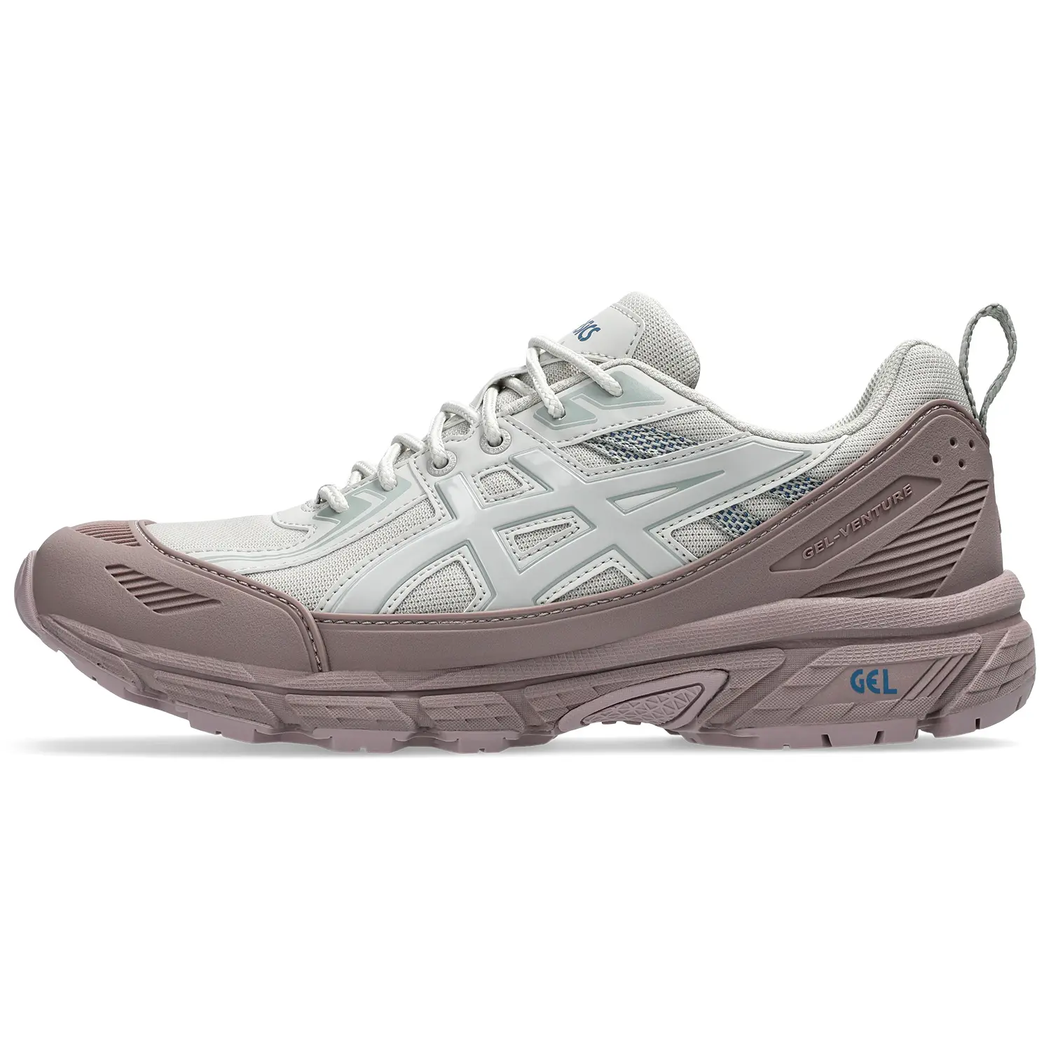 ASICS GEL Venture 6 Shield Mauve Oyster Grey Versatile Comfort Low Top Sneakers Unisex White 1203A474-500