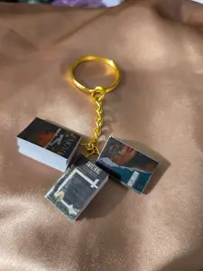 Custom Mini Book Keychain