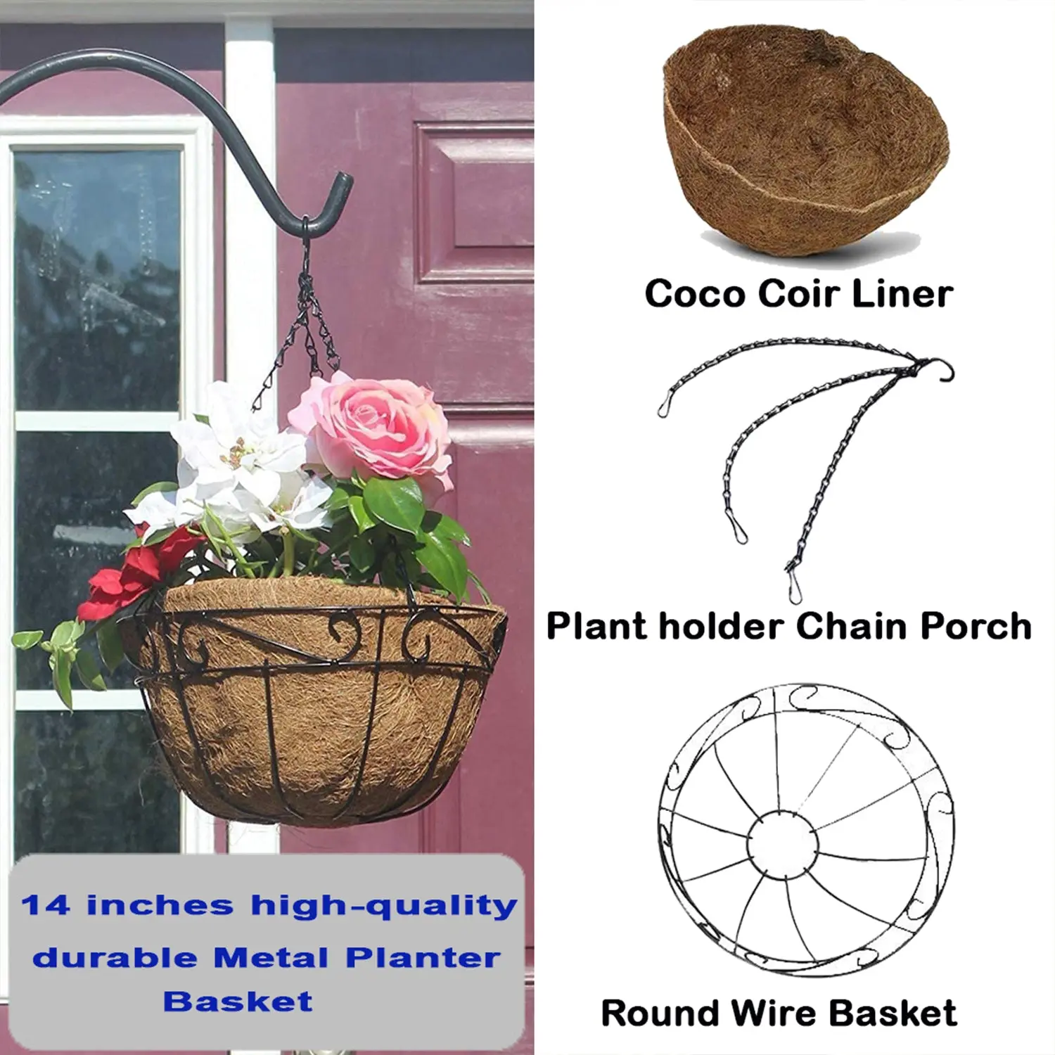 wooden plant stand indoor 6 Tier Wood Plant Stand Vertical CaMulti-Tier Wood Plant Stand with Wheels  | Large Indoor Plant Shelf for Living Room Corner & Balcony | Tall  Modern Flower Pot Holder Organizer Display Rack main image 0