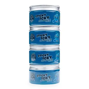 CHEMICAL GUYS Sticky Icky Car Cleaning Gel 4-Pack - slime cleaning gel, for air vents, dashboards, steering wheels & more, cleaning tool, home car