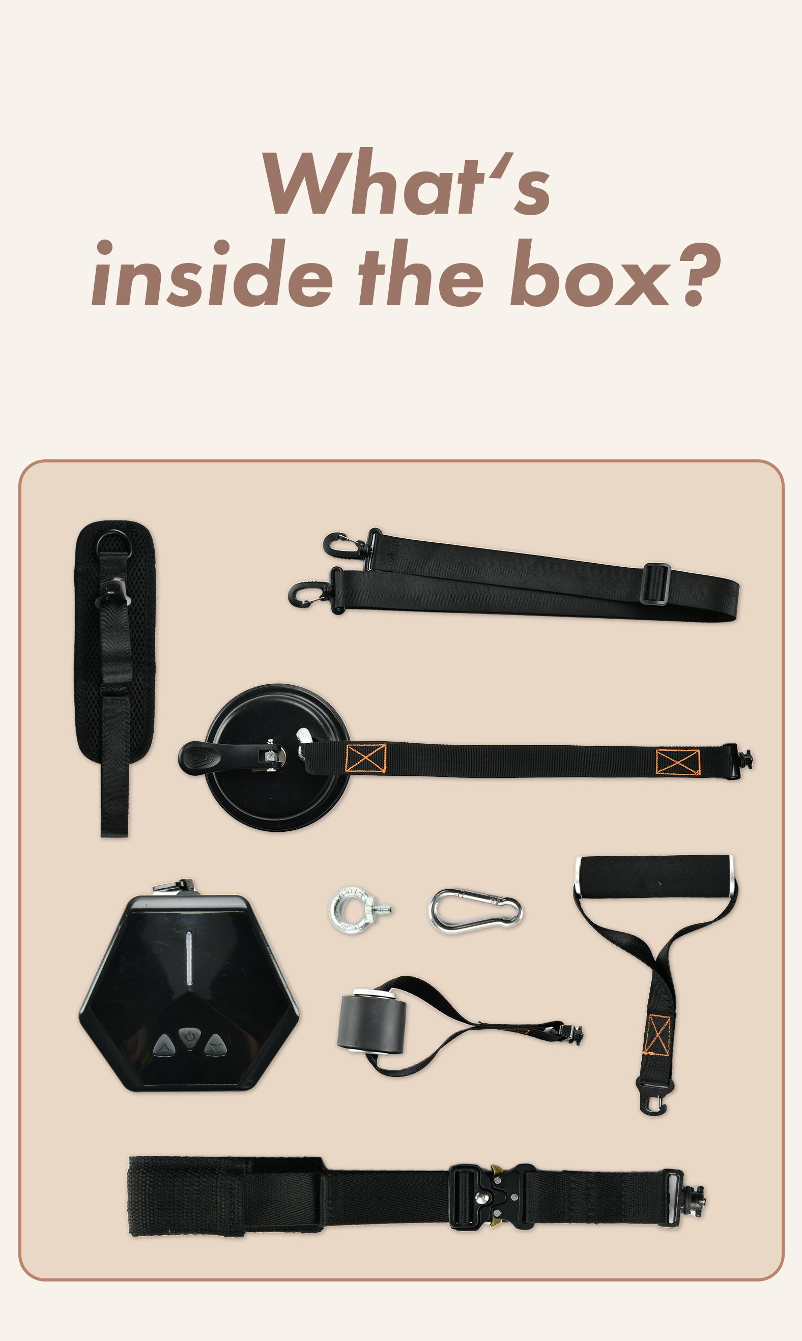 Fitness Pump, Adjustable Exercise Machine, 30kg Pro Resistance, Full-Body workout at Home Core Workout Equipment, Pocket Gym Kit, Extendable Handles, Auto-Lock System, Hive Gym