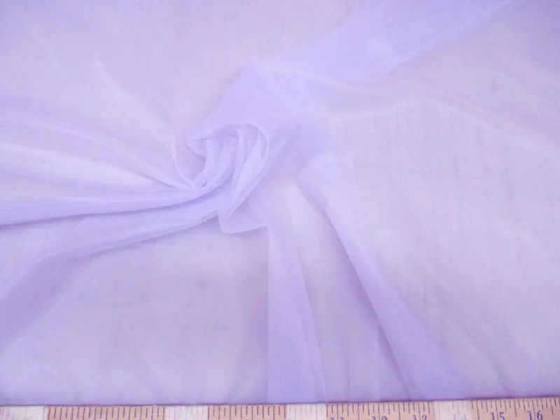 Fabric Nylon Tricot 15 denier Lavender Purple Stretch Lustre SheerTM