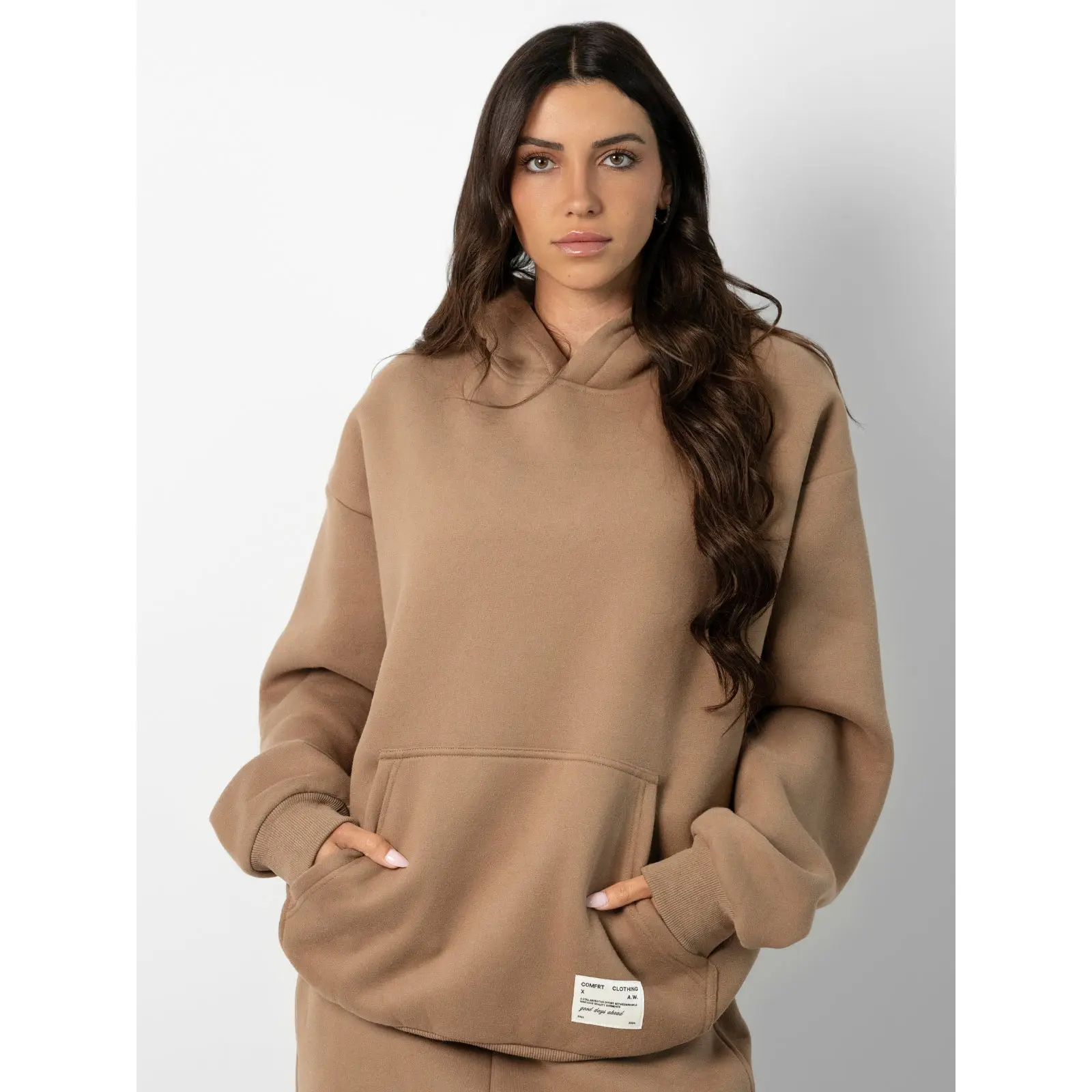 Comfrt | Affirmation Hoodie | Oversized Slightly Weighted Hoodie For Anxiety & Stress